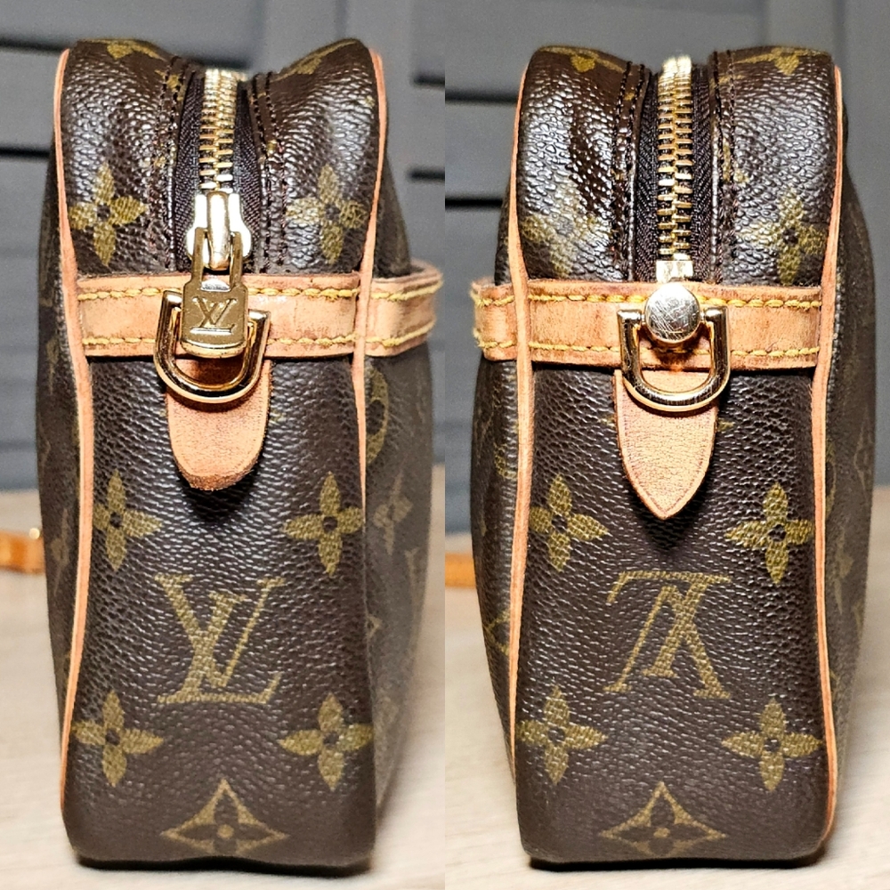Authentic LOUIS VUITTON Monogram Compiegne 23 Crossbody Bag - Picture 5 of 13
